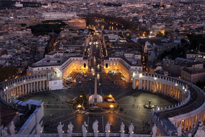 From the cathedral of saint peter in the vatican