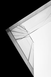 Low angle view of modern building against sky