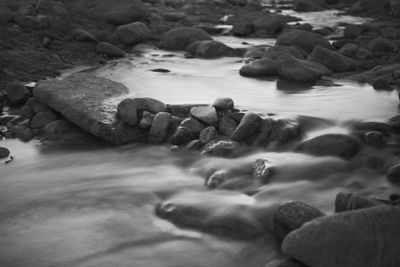 Rocks at sea shore