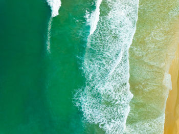 Aerial view of beach