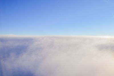 Low angle view of clouds in sky