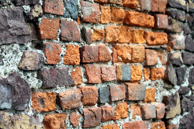 Full frame shot of brick wall