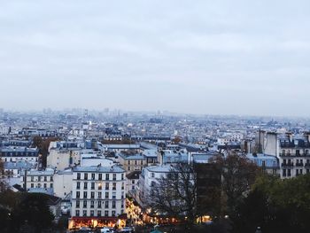 Cityscape against sky