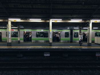 railroad station platform