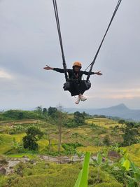 People on mountain