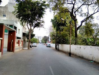 View of city street