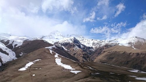 Panoramic view of landscape against sky