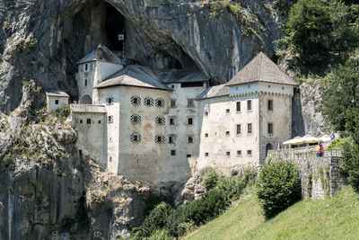 Panoramic shot of historic building