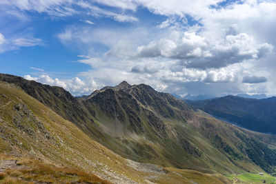 Mountain peaks in gsieser tal/val casies-welsberg/monguelfo-taisten/tesido - südtirol - south tyrol