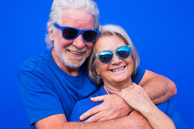 Portrait of a smiling young couple