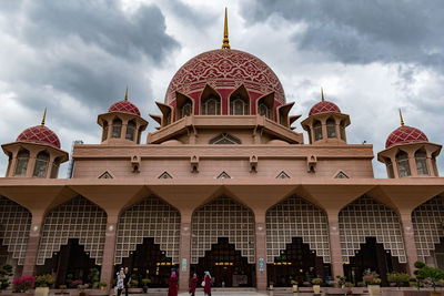 View of cathedral against cloudy sky