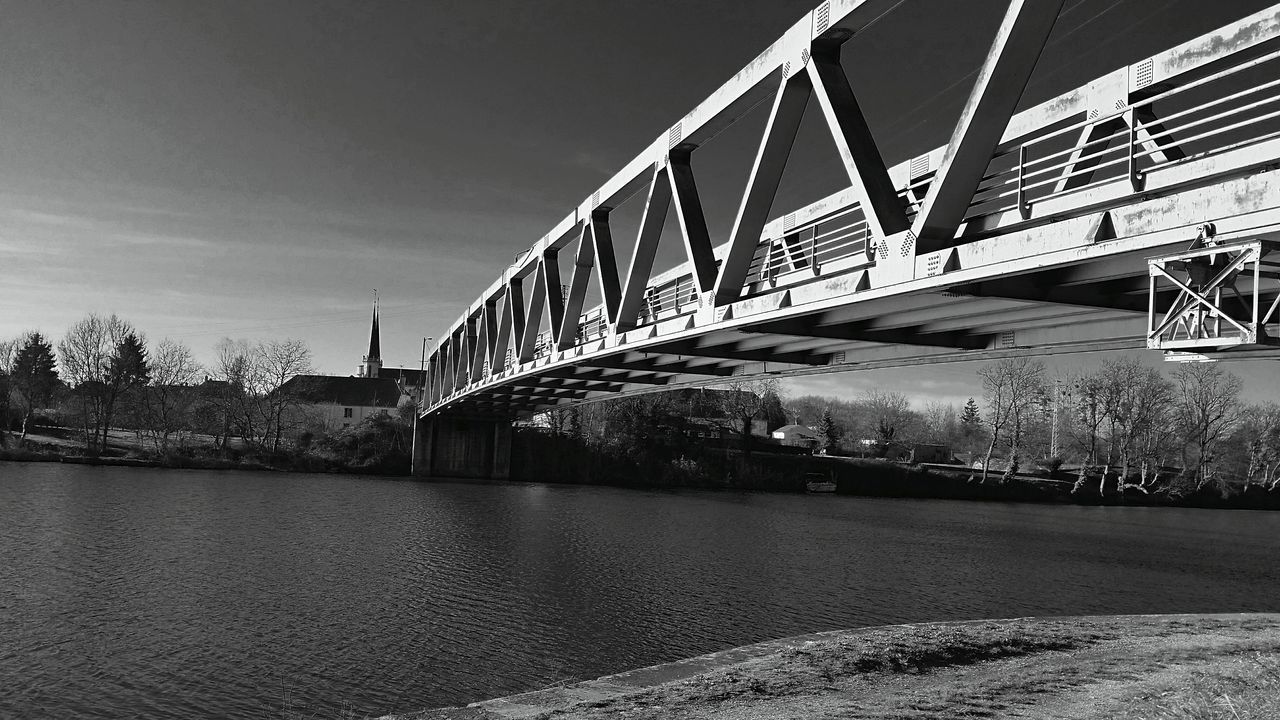 BRIDGE AGAINST SKY