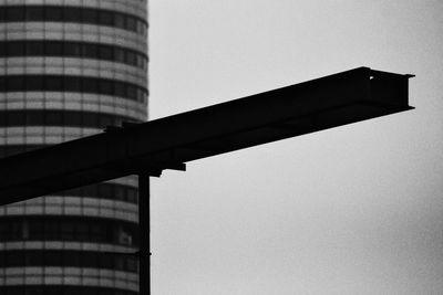 Low angle view of skyscraper