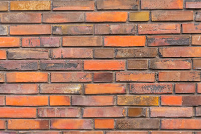 Full frame shot of brick wall