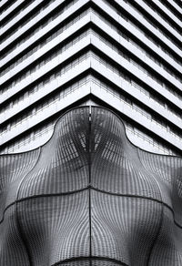 Digital composite image of woman