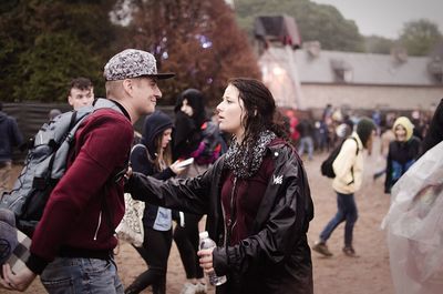 Group of people in traditional clothing