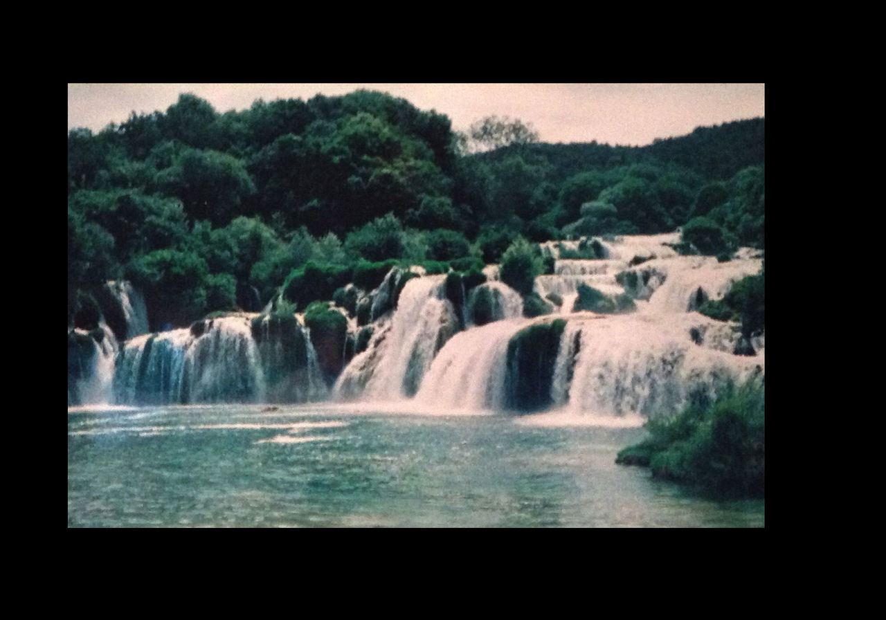 WATERFALL IN FOREST