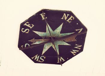 Close-up of text on white background