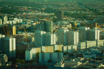 Berliner häuser von oben