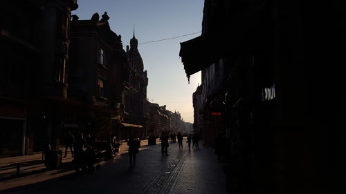 Panoramic view of buildings against sky