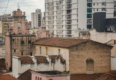 Buildings in a city