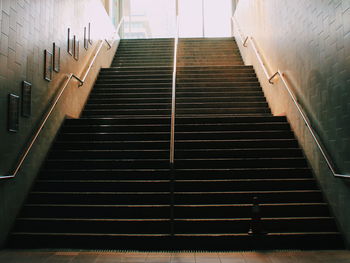 Low angle view of staircase