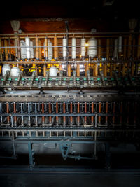 Row of objects in row