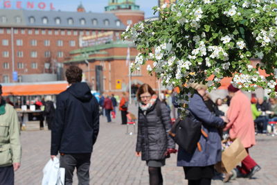 Close-up of young woman