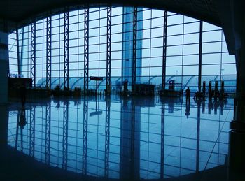 Interior of airport