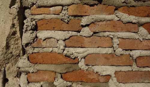 Full frame shot of brick wall