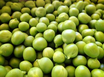 Full frame shot of green beans