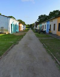 Road leading to house