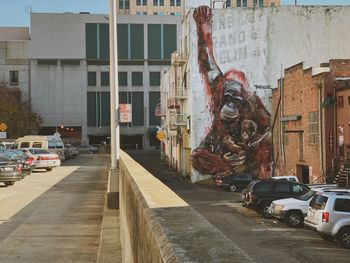 Street amidst buildings in city