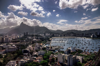 Aerial view of cityscape