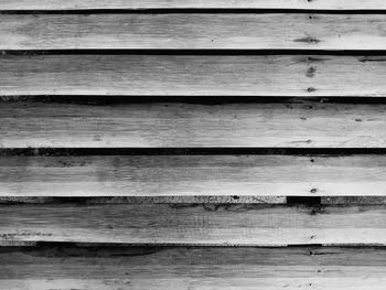 Full frame shot of wooden wall