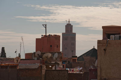 Buildings against sky