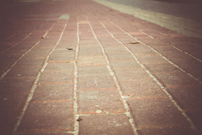 Full frame shot of sidewalk