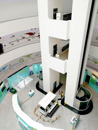 Empty chairs and tables at home