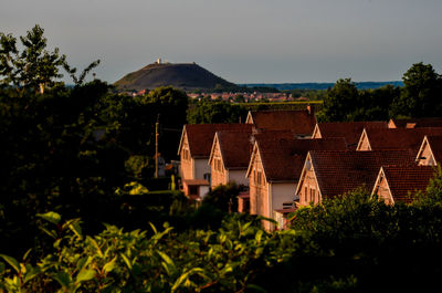 View of house against clear sky