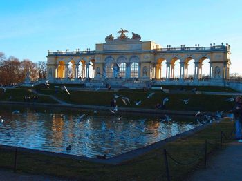 Built structure in water