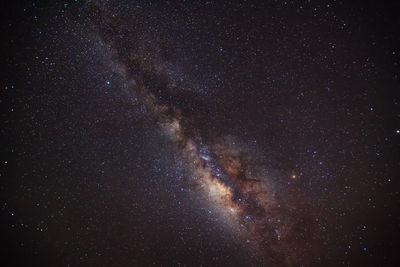 Low angle view of stars in sky