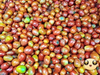 Full frame shot of food for sale