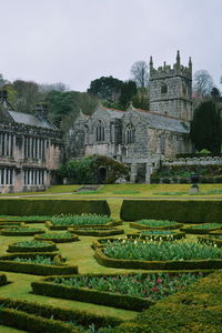 Low angle view of historical building