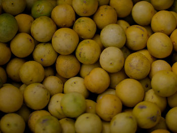 Full frame shot of oranges