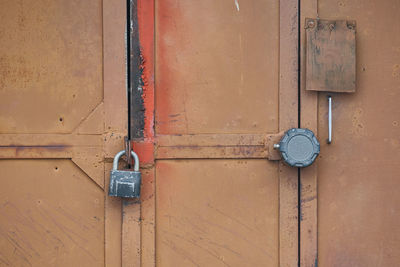 Full frame shot of closed door