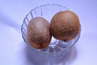 Close-up of bread on table