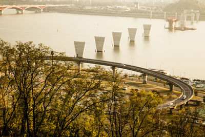 Bridge over river