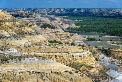 Aerial view of landscape