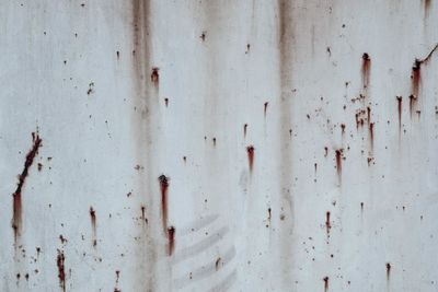 Full frame shot of rusty metal