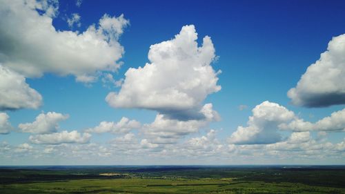 Scenic view of cloudy sky